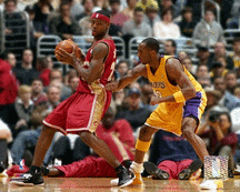 lebron vs kobe